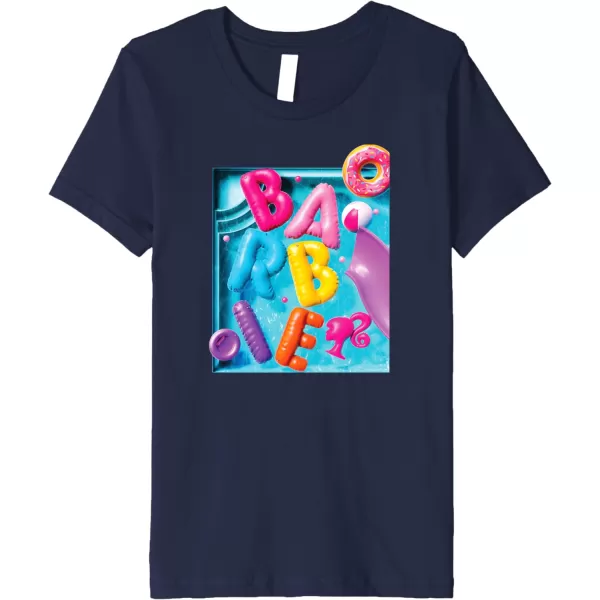 Barbie  Summer Pool Fun Premium TShirtNavy Blue