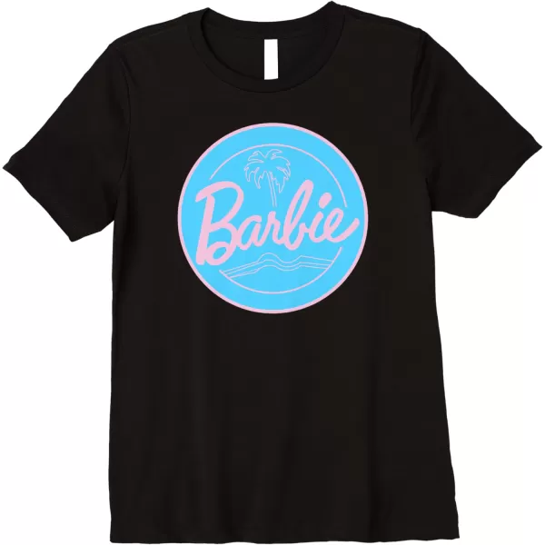 Barbie  Summer of Palm Trees Premium TShirtBlack