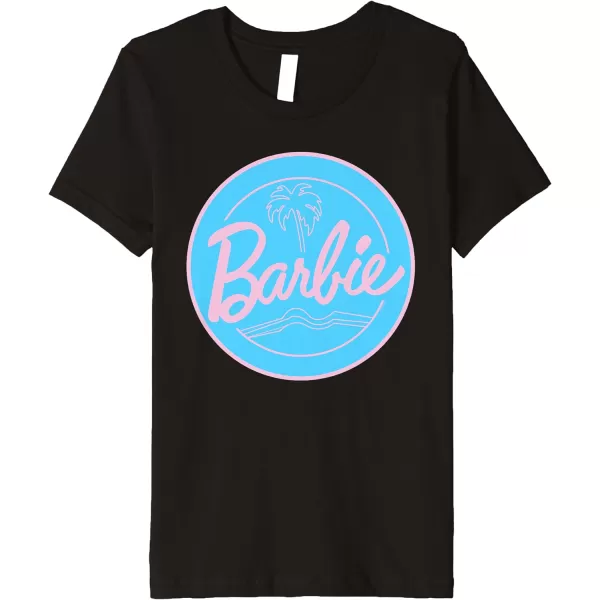 Barbie  Summer of Palm Trees Premium TShirtBlack