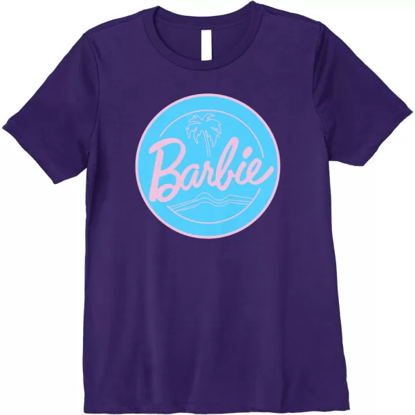 Barbie  Summer of Palm Trees Premium TShirtPurple