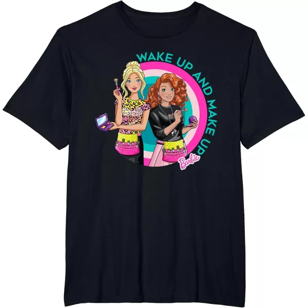 Barbie  Wake Up and Make Up TShirtBlack