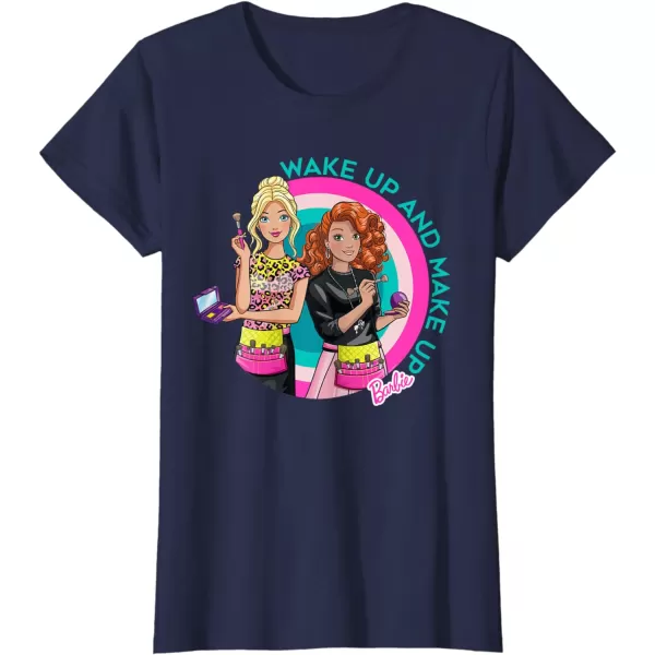 Barbie  Wake Up and Make Up TShirtNavy Blue