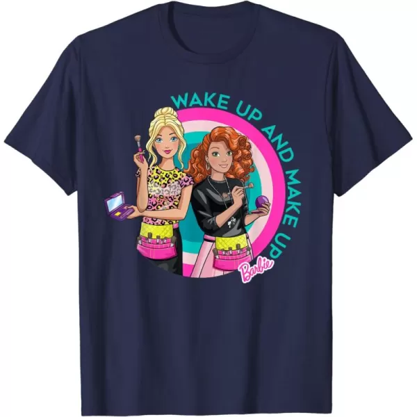 Barbie  Wake Up and Make Up TShirtNavy Blue