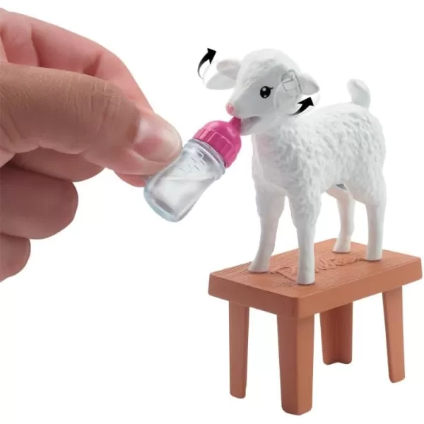 Barbie 65th Anniversary Doll  10 Accessories Farm Veterinarian Set with Blonde Vet Doll Lamb with Moving Ears  MoreFarm Vet
