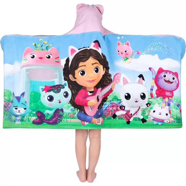 Barbie BathPoolBeach Soft Cotton Terry Hooded Towel Wrap 24 in x 50 in By Franco Kids24 in x 50 in Assorted