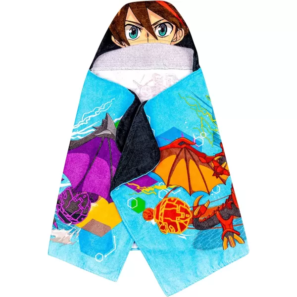 Barbie BathPoolBeach Soft Cotton Terry Hooded Towel Wrap 24 in x 50 in By Franco Kids24 in x 50 in Blue