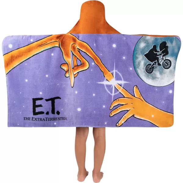 Barbie BathPoolBeach Soft Cotton Terry Hooded Towel Wrap 24 in x 50 in By Franco Kids24 in x 50 in Et the Extra Terrestrial