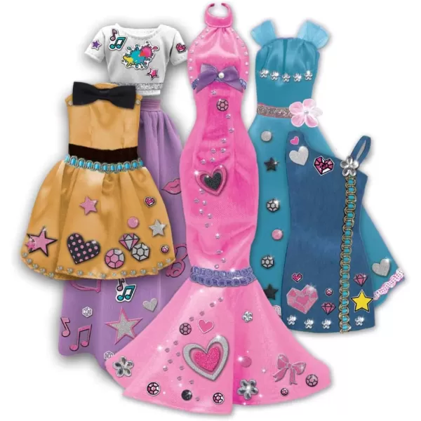 Barbie Be a Fashion Designer Doll Dress Up Kit 5 OutfitsOriginal