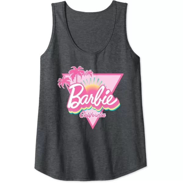 Barbie California Tank TopDark Heather Grey