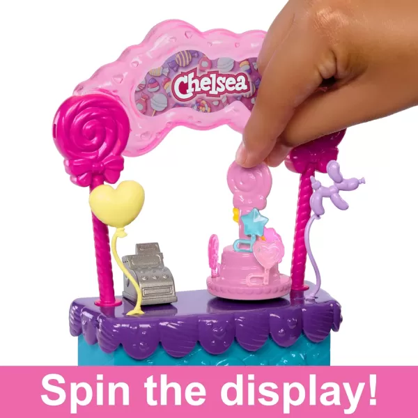 Barbie Chelsea Doll amp Lollipop Stand Playset with Accessories 10Piece Toy Set from and Stacie to The Rescue MovieBarbie Chelsea Doll amp Lollipop Stand Playset with Accessories 10Piece Toy Set from and Stacie to The Rescue Movie