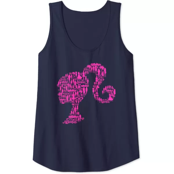 Barbie Classic Silhouette Tank TopNavy Blue