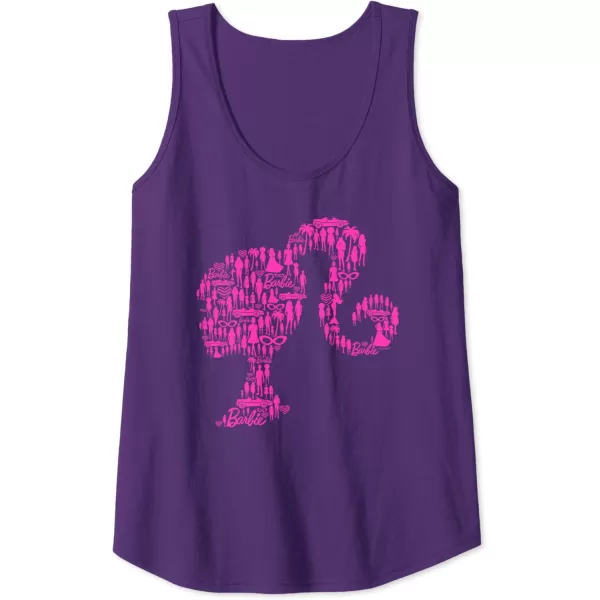 Barbie Classic Silhouette Tank TopPurple