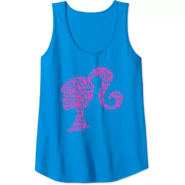 Barbie Classic Silhouette Tank TopSapphire Blue