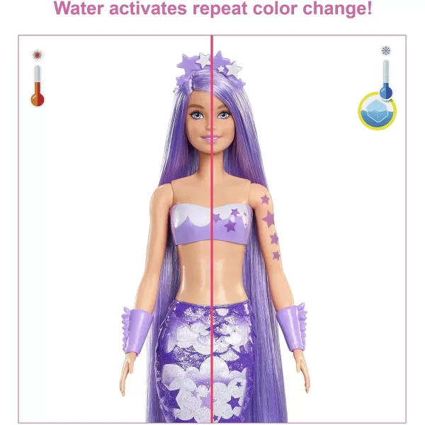 Barbie Color Reveal Doll amp Accessories Rainbow Mermaid Series 7 Surprises 1 Mermaid Barbie Doll Styles May VaryBarbie Color Reveal Doll amp Accessories Rainbow Mermaid Series 7 Surprises 1 Mermaid Barbie Doll Styles May Vary