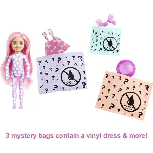 Barbie Color Reveal Small Doll amp Accessories Picnic Series 6 Surprises 1 Chelsea Doll Styles May VarySunshine Series