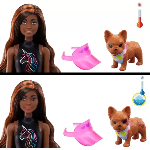 Barbie Color Reveal Totally Neon Fashions Doll with OrangeStreaked Brunette Hair amp 25 Surprises Including Color Change Gift for KidsBarbie Color Reveal Totally Neon Fashions Doll with OrangeStreaked Brunette Hair amp 25 Surprises Including Color Change Gift for Kids