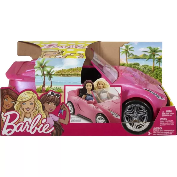 Barbie Convertible 3 years and up Includes ToyVehicle