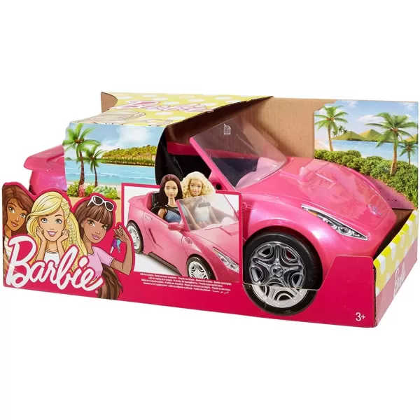 Barbie Convertible 3 years and up Includes ToyVehicle