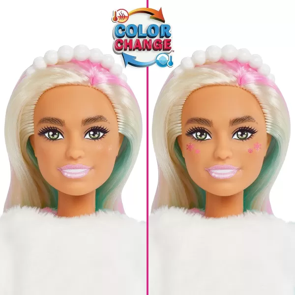 Barbie Cutie Reveal Advent Calendar amp Doll Blue amp Pink Hair 25 Surprises Include Clothes Accessories amp ColorChange PetsModern