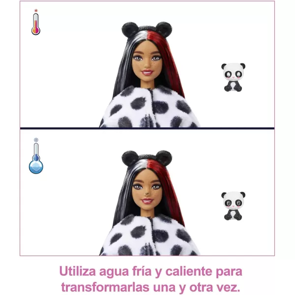 Barbie Cutie Reveal Doll Panda Plush Costume 10 Surprises Including Mini Pet amp Color ChangeBarbie Cutie Reveal Doll Panda Plush Costume 10 Surprises Including Mini Pet amp Color Change