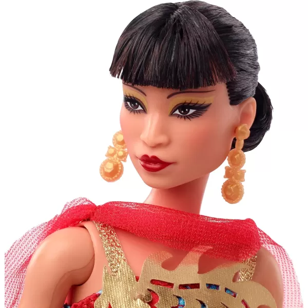 Barbie Doll Anna May Wong for Barbie Inspiring Women Collector Series Barbie Signature Red GownBarbie Doll Anna May Wong for Barbie Inspiring Women Collector Series Barbie Signature Red Gown