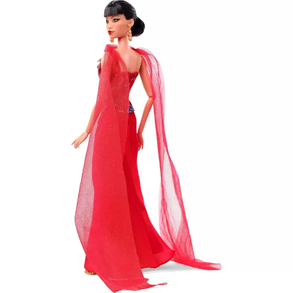 Barbie Doll Anna May Wong for Barbie Inspiring Women Collector Series Barbie Signature Red GownBarbie Doll Anna May Wong for Barbie Inspiring Women Collector Series Barbie Signature Red Gown