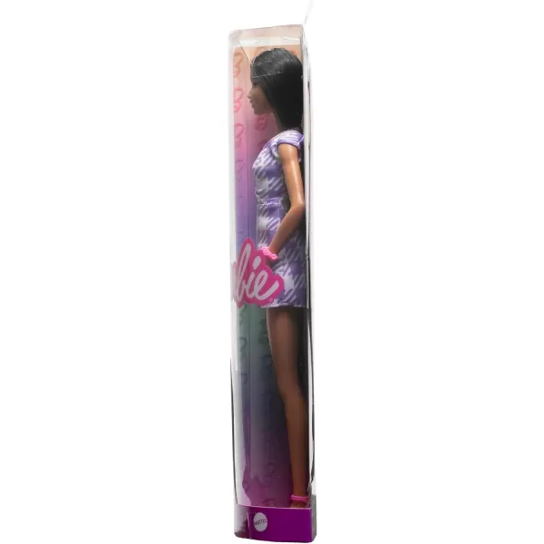 Barbie Doll Kids Toys Curly Black Hair and Petite Body Type Fashionistas Y2KStyle Clothes and AccessoriesOversized Plaids