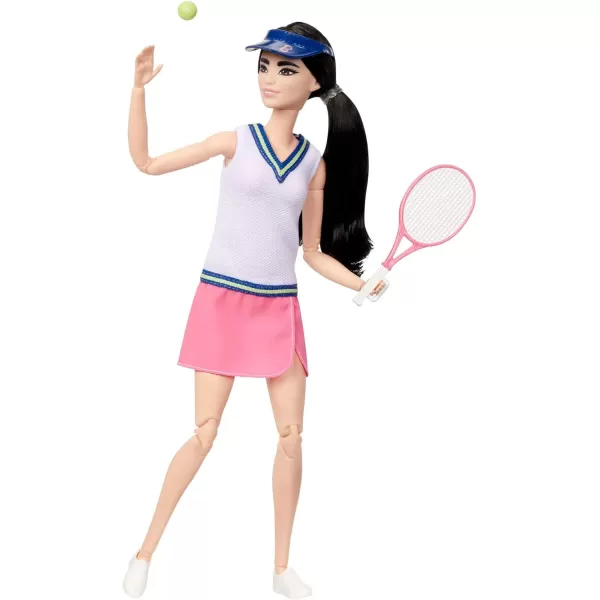 Barbie Doll amp Accessories Career Tennis Player Doll with Racket and Ball 22 InchBarbie Doll amp Accessories Career Tennis Player Doll with Racket and Ball 22 Inch