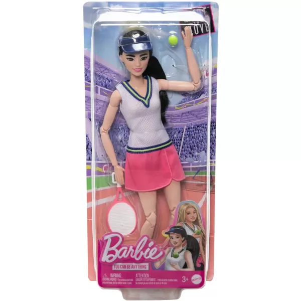 Barbie Doll amp Accessories Career Tennis Player Doll with Racket and Ball 22 InchBarbie Doll amp Accessories Career Tennis Player Doll with Racket and Ball 22 Inch