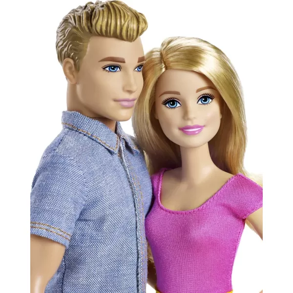 Barbie Dolls Barbie and Ken Doll 2Pack Featuring Blonde Hair and Bright Colorful Clothes Kids Toys Amazon ExclusiveBarbie Dolls Barbie and Ken Doll 2Pack Featuring Blonde Hair and Bright Colorful Clothes Kids Toys Amazon Exclusive