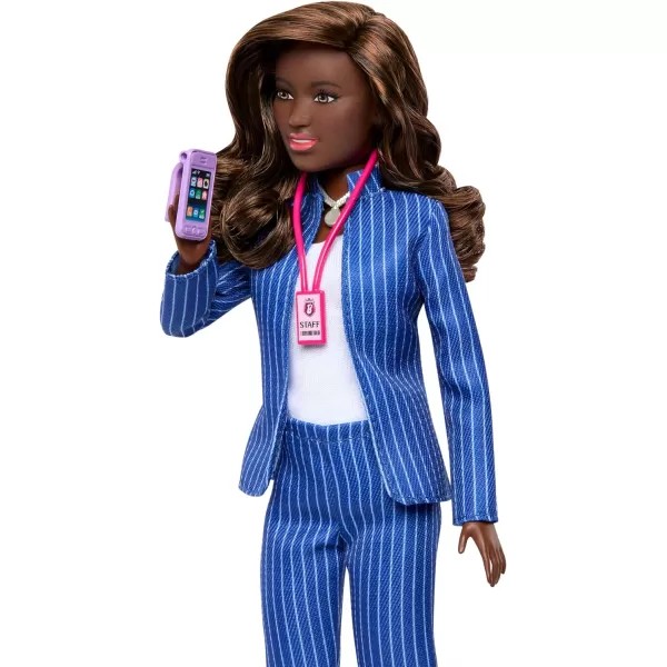 Barbie Dolls Set of 4 Sports Career Dolls and 8 Accessories with General Manager Coach Referee and Sports ReporterBarbie Dolls Set of 4 Sports Career Dolls and 8 Accessories with General Manager Coach Referee and Sports Reporter