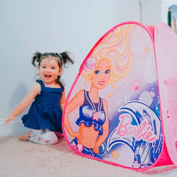 Barbie Dreamland Pop Up Play Tent  Pink Indoor Playhouse for Kids  Gift for Girls  Sunny Days EntertainmentBarbie Dreamland Pop Up Play Tent  Pink Indoor Playhouse for Kids  Gift for Girls  Sunny Days Entertainment