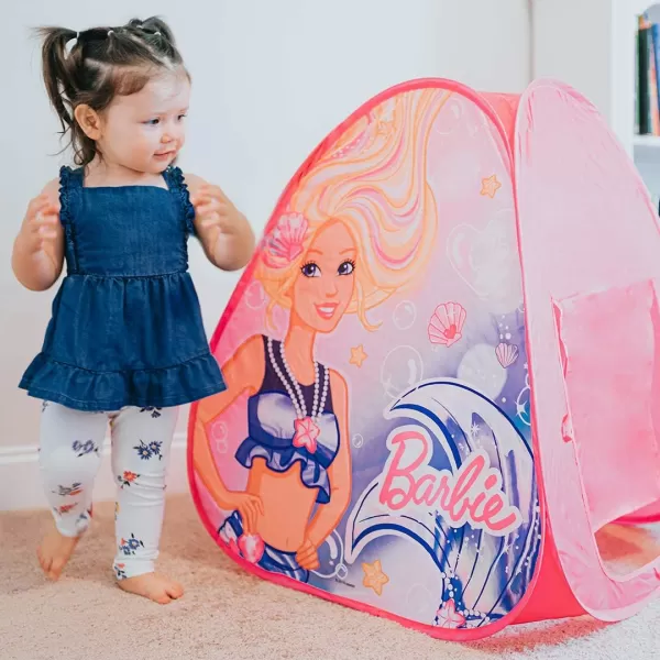 Barbie Dreamland Pop Up Play Tent  Pink Indoor Playhouse for Kids  Gift for Girls  Sunny Days EntertainmentBarbie Dreamland Pop Up Play Tent  Pink Indoor Playhouse for Kids  Gift for Girls  Sunny Days Entertainment