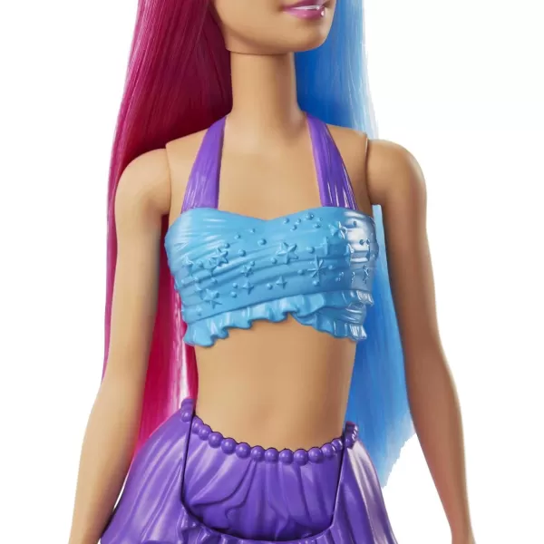 Barbie Dreamtopia Mermaid Doll 12inch Pink and Blue Hair with Tiara For 3 to 7 Year OldsBarbie Dreamtopia Mermaid Doll 12inch Pink and Blue Hair with Tiara For 3 to 7 Year Olds