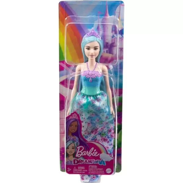 Barbie Dreamtopia Royal Doll with Curvy Body Purple Hair amp Sparkly Bodice Wearing Removable Skirt Shoes amp HeadbandModern3 Multicolor