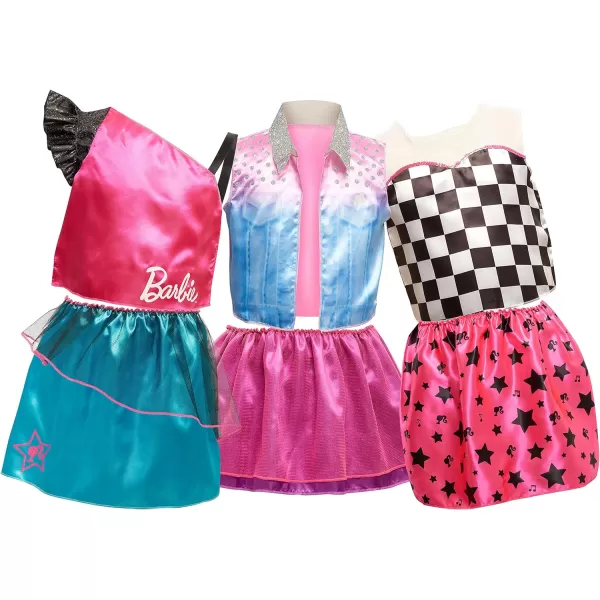 Barbie Dress Up Trunk Set 21 Fashion Accessories Included Size 46X Kids Toys for Ages 3 Up Amazon Exclusive21Piece Amazon Exclusive