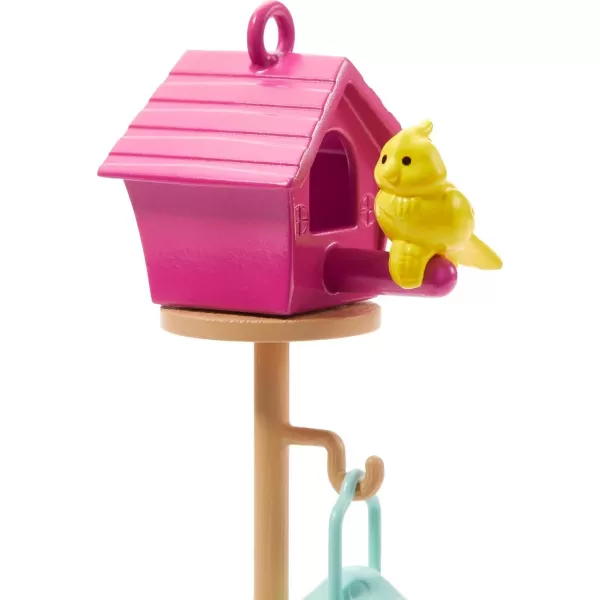 Barbie Furniture and Accessories Doll House Decor Set with Dishwasher Theme Kitchen AddOn with Counter SinkPatio Set Multicolor
