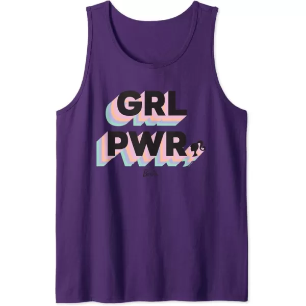 Barbie Girl Power Tank TopPurple