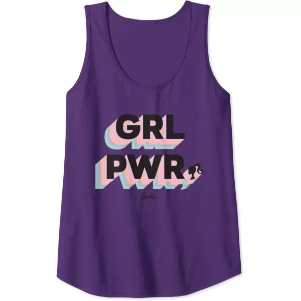 Barbie Girl Power Tank TopPurple