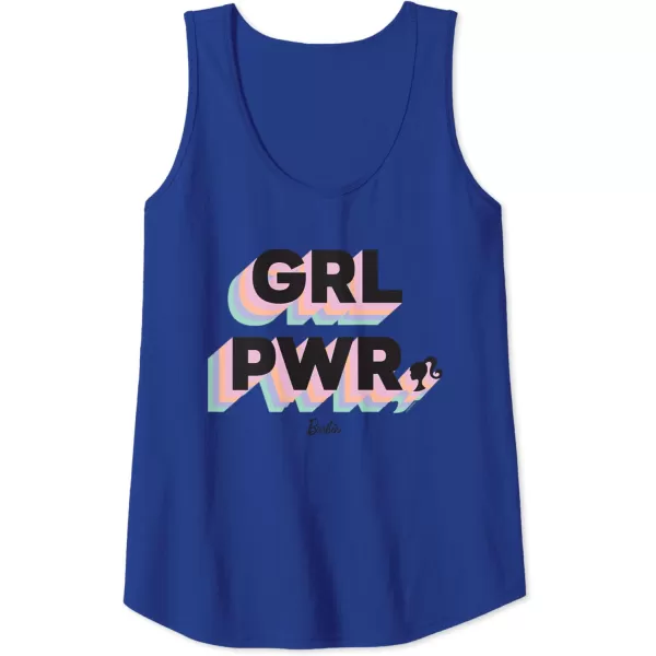 Barbie Girl Power Tank TopRoyal Blue