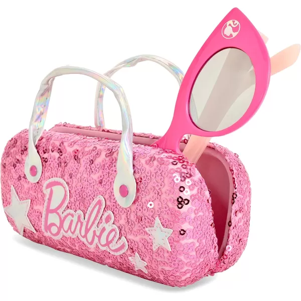 Barbie Girls Cat Eye Sunglasses and Handled Hard Case SetPink