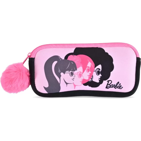 Barbie Girls Cat Eye Sunglasses and Handled Hard Case SetPinkwhiteblack