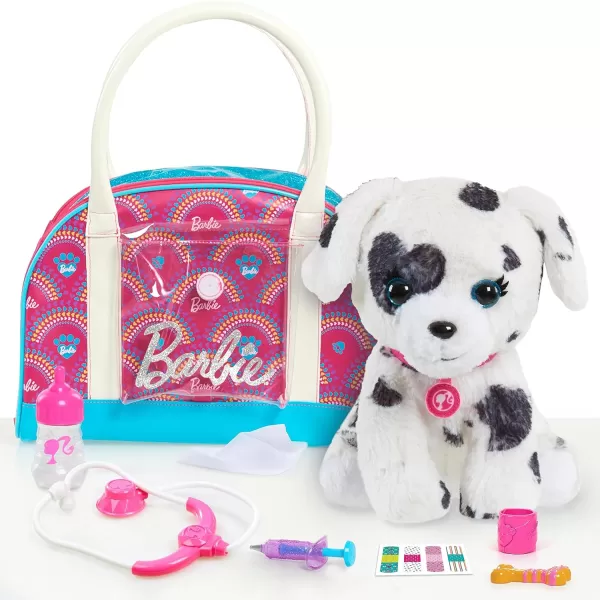 Barbie Hug amp Kiss Pet 9Piece Doctor Set with Dalmatian Puppy Kids Toys for Ages 3 Up by Just PlayBarbie Hug amp Kiss Pet 9Piece Doctor Set with Dalmatian Puppy Kids Toys for Ages 3 Up by Just Play