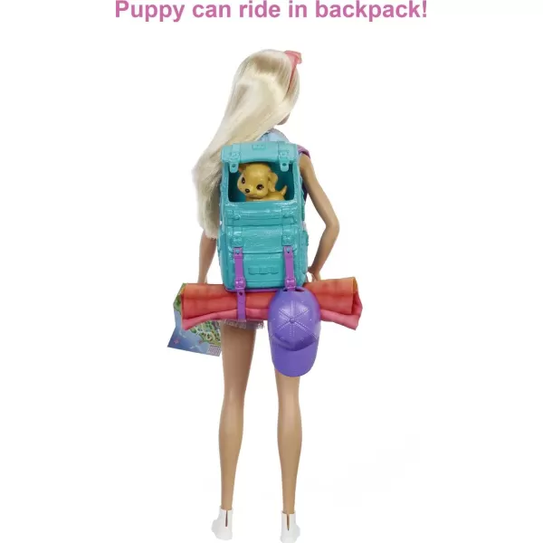 Barbie It Takes Two Doll amp Accessories Malibu Camping Playset with Doll Pet Puppy amp 10 Accessories Including Sleeping BagMalibu Camping