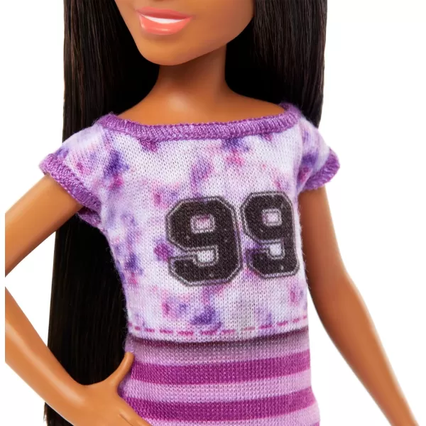 Barbie Ligaya Doll with Pet Dog from and Stacie to The Rescue Movie Toys Dark Hair DollLigaya