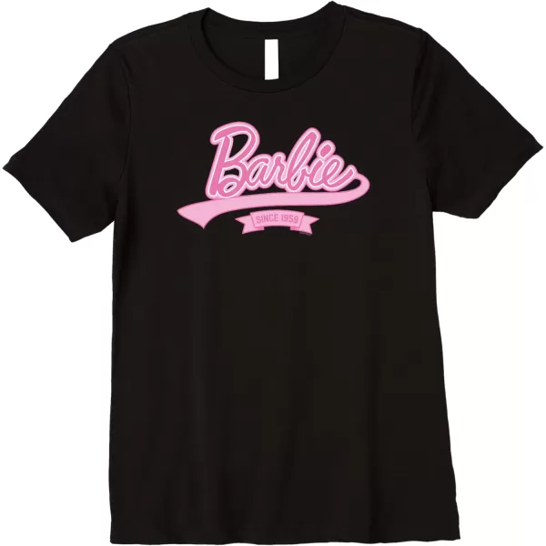 Barbie Logo  Since 1959 Premium TShirtBlack