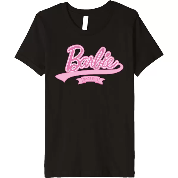 Barbie Logo  Since 1959 Premium TShirtBlack