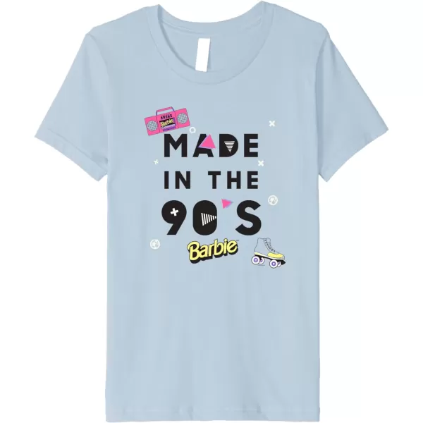 Barbie Made in the 90s Premium TShirtBaby Blue