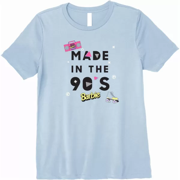 Barbie Made in the 90s Premium TShirtBaby Blue