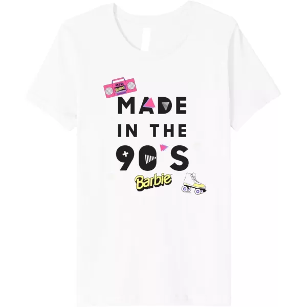 Barbie Made in the 90s Premium TShirtWhite